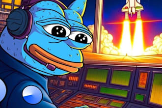 create 2d animated video, funny meme, meme coin head swapping, meme nft,sol,eth,