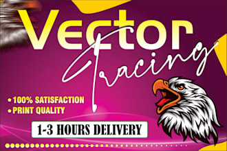 vector tracing, raster to vectorize image, convert to vector