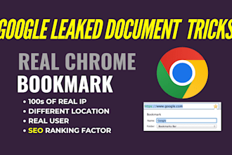 use google chrome bookmarks to boost your SEO ranking
