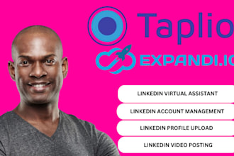 setup dripify taplio expandi io platform for linkedin outreach