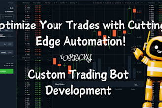develop trading bot for ctrader, ninjatrader, tradingview, mt5, quantower