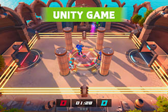 develop 3d unity mobile game from scratch 3d android ios unreal engine game app