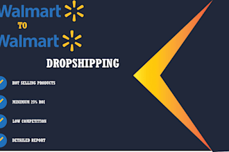be your walmart 2step dropshipping VA,store  manager