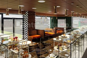 remodel your old retail store,shop design,mart, 3d rendering,autodesk 3ds max
