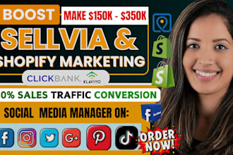 do high ticket sellvia marketing shopify marketing, tiktok shop pinterest ads