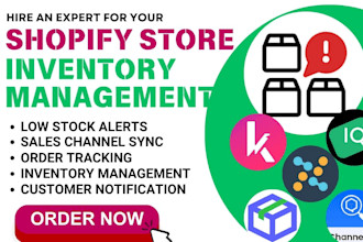 set up shopify store inventory management katana skusavvy syncio trackipal trunk
