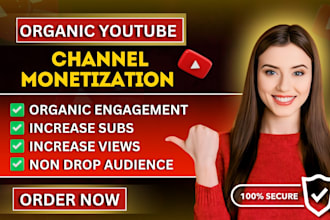 do fast channel and video promotion for youtube monetization