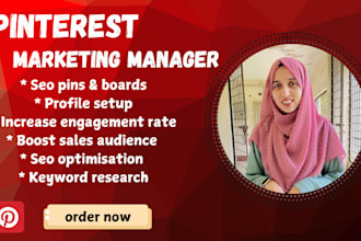 be your professional pinterest account manager for growth and engagement