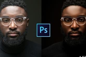 do high end photo editing and retouching editing