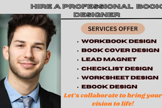 design your PDF workbook, worksheet, lead magnet, checklist, and ebook design