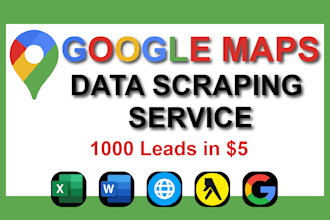 scrape google maps business data with emails and phone from all location