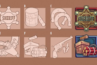 desing icons for games