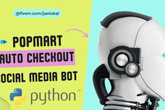 build amazon, walmart, ebay auto buying bot for seamless checkout and restocks