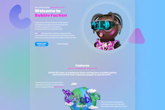 develop nft website frontend in reactjs nextjs tailwind material UI bootstrap
