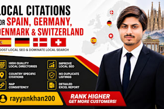 do local citations for spain, germany, denmark and switzerland