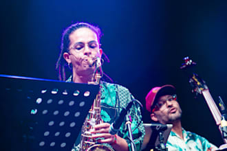 soulful jazz saxophone and authentic music production