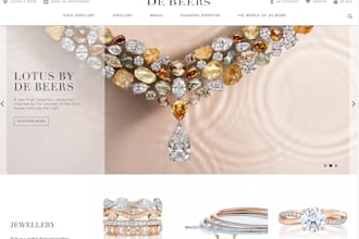 design shopify jewelry website, wix jewelry, branded website