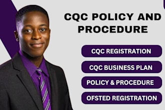 cqc registration policies and procedure business plan healthcare ofsted tender