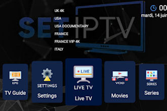 develop roku tv app, iptv app, ott app, ios app, samsung, lg app, admin panel