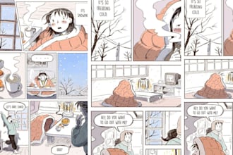 draw webtoon, webcomic, fan comic and be your comic artist