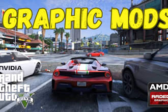 install gta 5 graphics and custom mods
