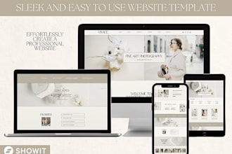 design showit website redesign showit website template customize showit website
