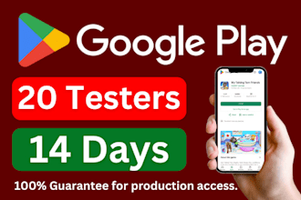 20 tester for closed testing