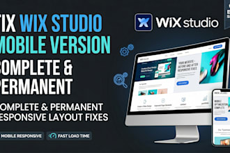 fix wix studio mobile, optimize wix studio mobile responsive, fix wix mobile