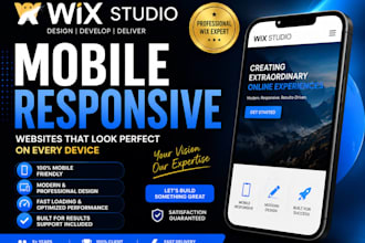 fix wix studio mobile or fix wix studio responsive and wix studio mobile issues