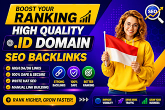 do high da DR 50 plus  indonesian contextual homepage dofollow id backlinks