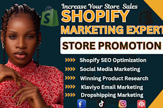 do shopify dropshipping marketing to boost sales, klaviyo email flows promotion