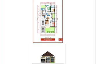 do 2d and 3d working drawing services architectural project