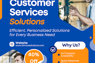 provide customer care via phone email and live chat