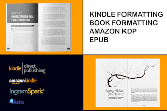 paperback formatting for amazon KDP, poetry book design