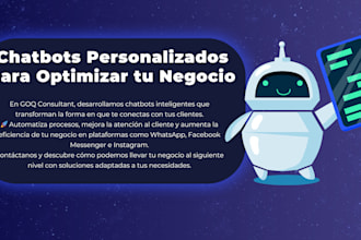 build a custom multiplatform chatbot for your business