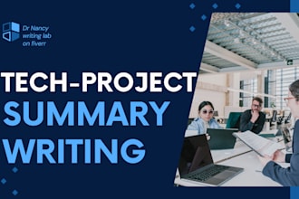 write research summary for your computer science  project