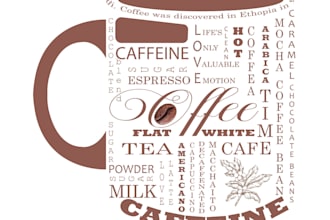 create stickers, typography, lettering, t shirt and svg designs