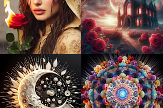 create unique ai artwork