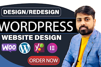 create clean and responsive wordpress website