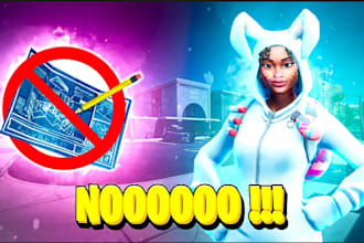 design an eye catchy 3d fortnite youtube thumbnail