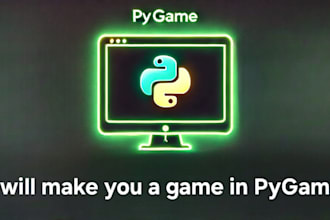 make you a game in pygame