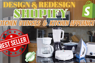 kitchen utensils home appliances shopify dropshipping kitchen shopify website