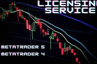 add a licensing system on your mt4 or mt5 expert advisor