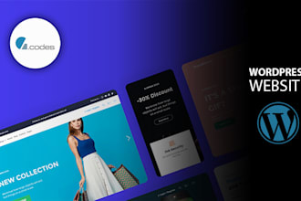 build responsive wordpress website development, design, redesign, clone, backup