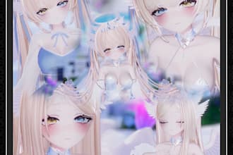 make you a vrchat booth avatar and quest compatible