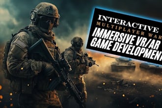 develop multiplayer VR games for meta quest or vision pro