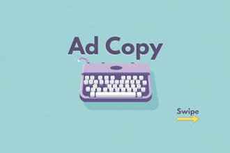 prepare ad copy for website, email, and social media