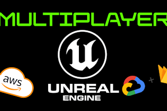 create unreal engine multiplayer with AWS, firebase and more