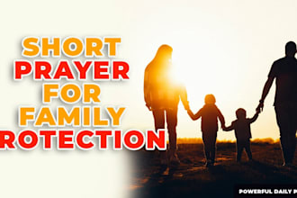 pray to cast strong spell away from you, form your family, from your loved once