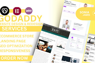 godaddy website design godaddy website redesign develop godaddy design godaddy